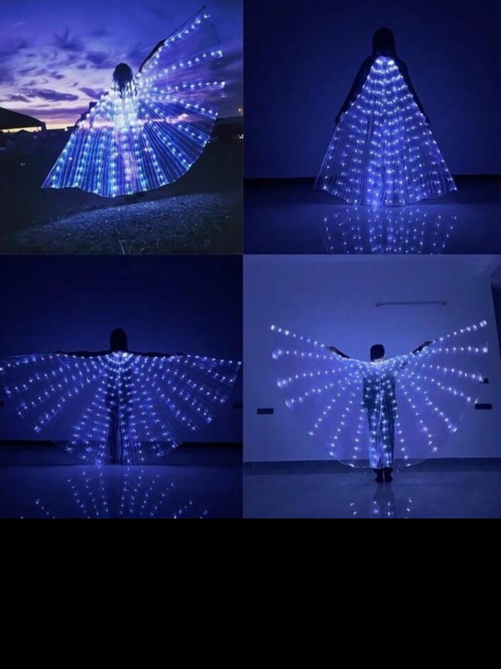 NWOT light up cloak/LED cloak